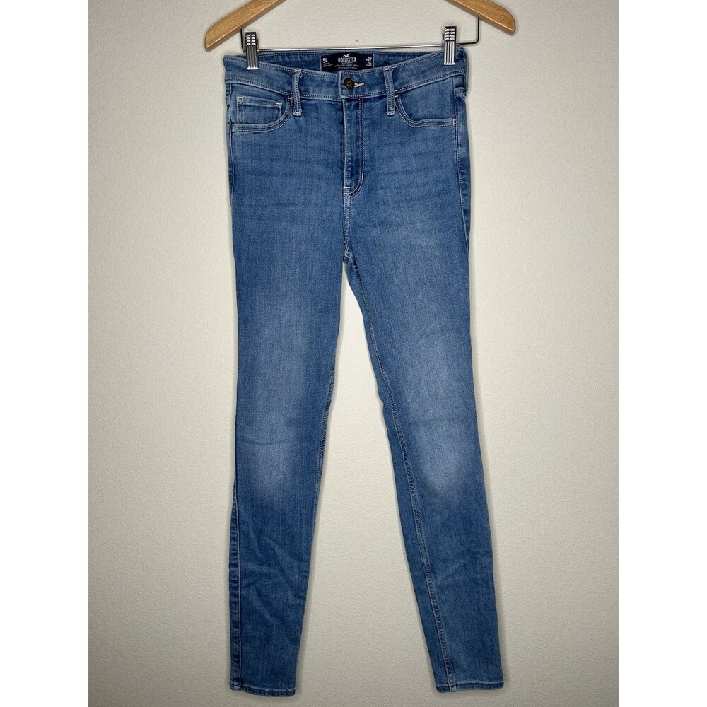 Hollister Juniors Size 5L W 27 L 31 High Rise Super Skinny Soft Stretch Jeans